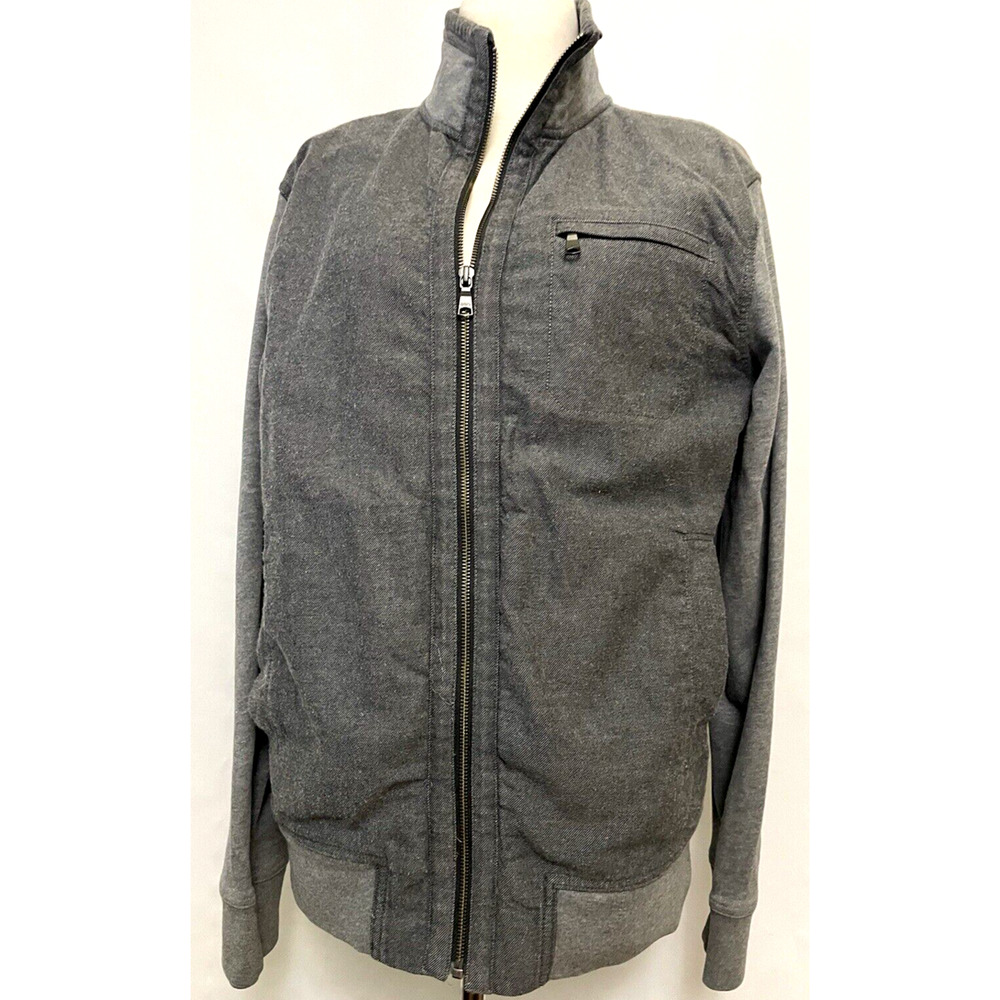Banana Republic Jacket Men's Gray Size L Zip Up 3 packets